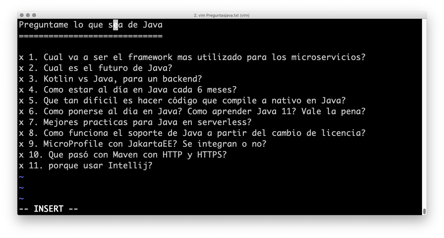 Meetup 2020.02 | Pregúntame lo que quieras de Java